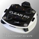 Виброплатформа Clear Fit CF-PLATE Compact 201 WHITE  - магазин СпортДоставка. Спортивные товары интернет магазин в Новошахтинске 