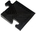 Уголок для резинового бордюра,черный,толщина 12 мм MB Barbell MB-MatB-Cor12  - магазин СпортДоставка. Спортивные товары интернет магазин в Новошахтинске 