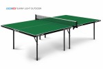 Теннисный стол всепогодный Start-Line Sunny Light Outdoor green облегченный вариант 6015-1 s-dostavka - магазин СпортДоставка. Спортивные товары интернет магазин в Новошахтинске 