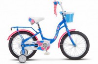Детский велосипед Stels Jolly 16" V010 голубой розовый 2022 - магазин СпортДоставка. Спортивные товары интернет магазин в Новошахтинске 