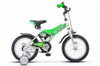 Детский велосипед Stels Jet 14" Z010 зеленый  2022 - магазин СпортДоставка. Спортивные товары интернет магазин в Новошахтинске 