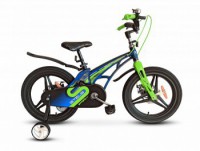 Детский велосипед Stels Galaxy Pro 14" V010 2022 зеленый - магазин СпортДоставка. Спортивные товары интернет магазин в Новошахтинске 
