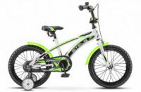 Детский велосипед Stels Arrow 16" V020 зеленый 2022 - магазин СпортДоставка. Спортивные товары интернет магазин в Новошахтинске 
