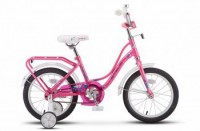 Детский велосипед Stels Wind 16" Z020 розовый 2022 - магазин СпортДоставка. Спортивные товары интернет магазин в Новошахтинске 