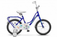 Детский велосипед Stels Wind 16" Z020 синий 2022 - магазин СпортДоставка. Спортивные товары интернет магазин в Новошахтинске 