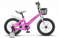 Детский велосипед Stels Pilot-150 16" V010 розовый 2022 - магазин СпортДоставка. Спортивные товары интернет магазин в Новошахтинске 